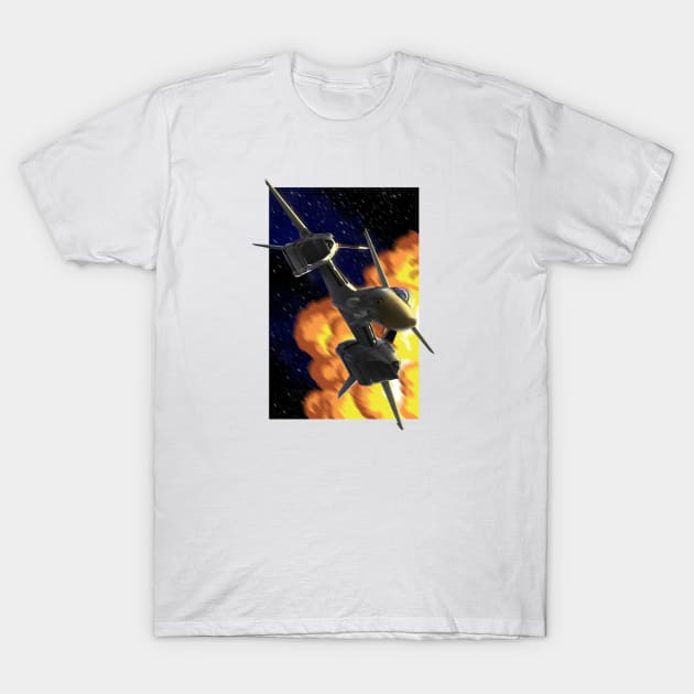 Asplenia Studios: VF-4 in action T-Shirt by AspleniaStudios